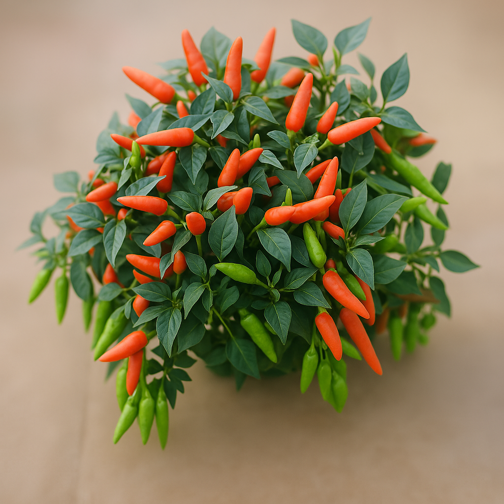 Cardiff Queen Chilli Plant Hanging Basket 🌶️