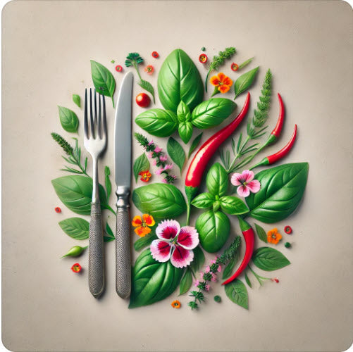 Edibles: Herbs/Plants/Flowers